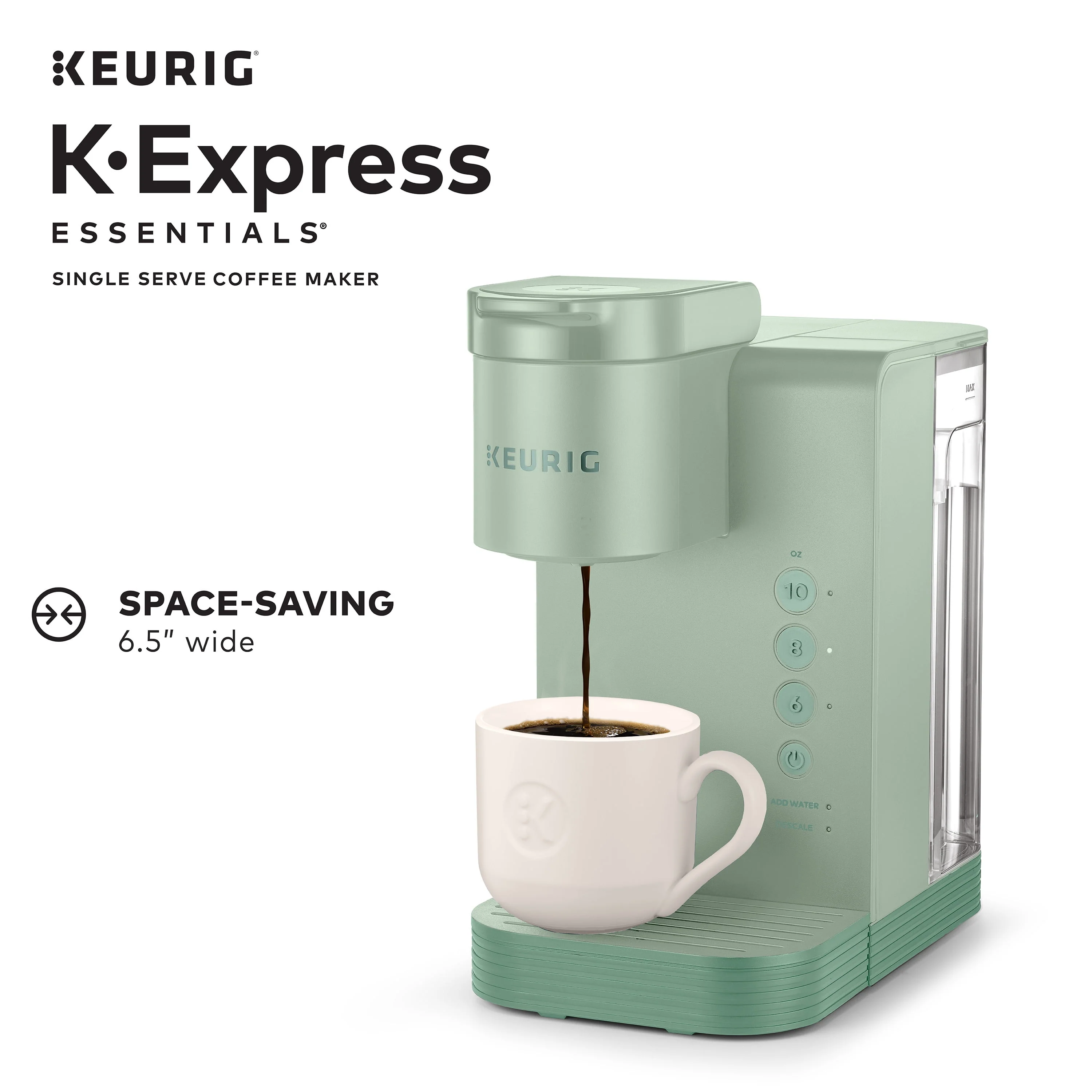 Keurig K-Express Essentials Single Serve K-Cup Pod Coffee Maker, Black