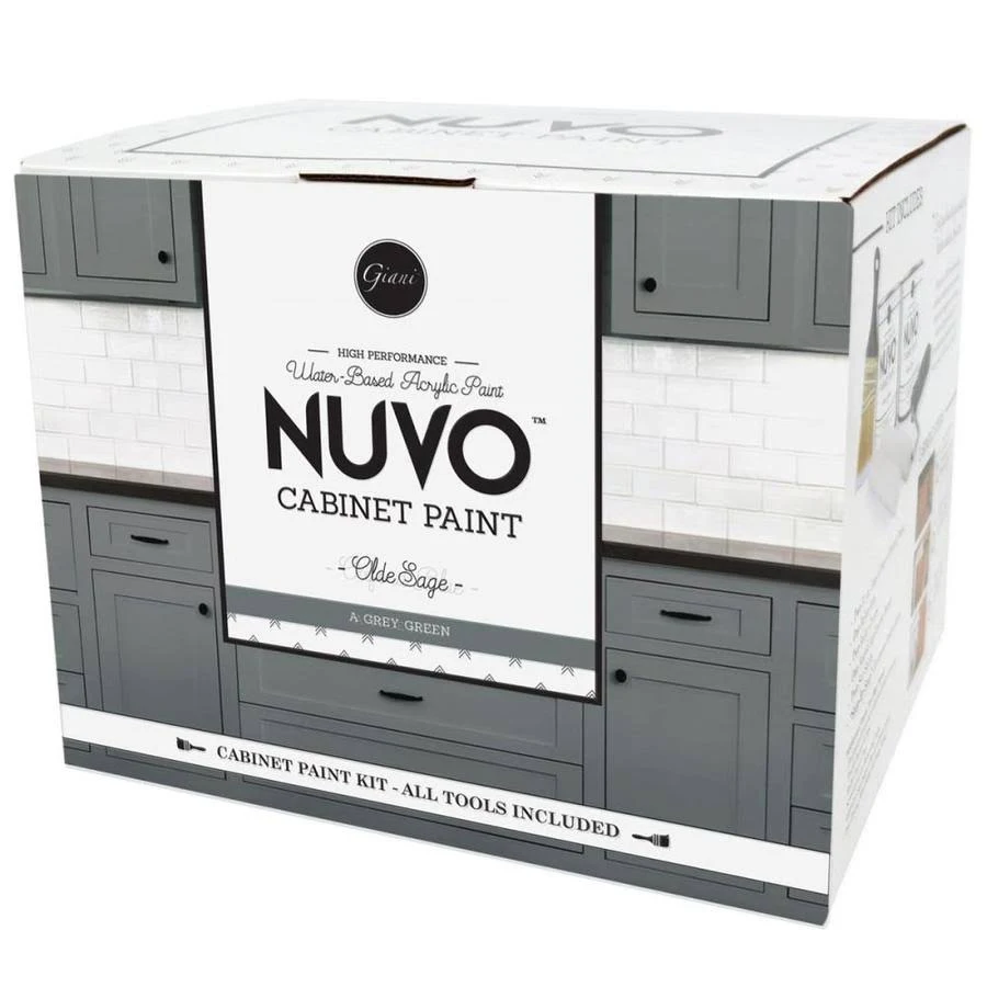 Nuvo Olde Sage Cabinet Makeover Paint Kit