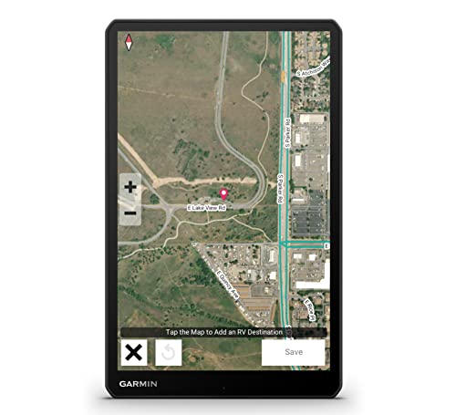 Wearable4U - Garmin RV 895 GPS Navigator, Large, Easy-to-Read 8, Custom RV Routing, High-Resolution Birdseye Satellite Imagery with Power Pack Bundle