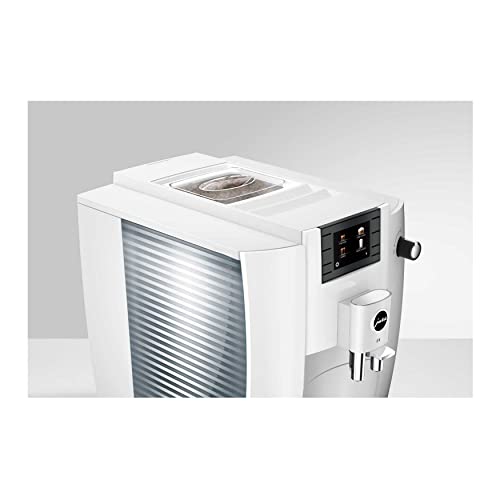 Jura E6 Automatic Coffee Center (Piano White)
