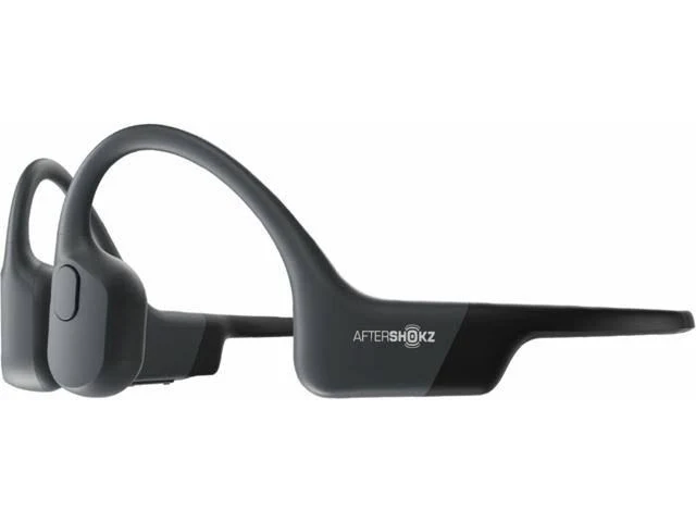 Aftershokz - Aeropex Wireless Bone Conduction Open-Ear Headphones - Cosmic Black