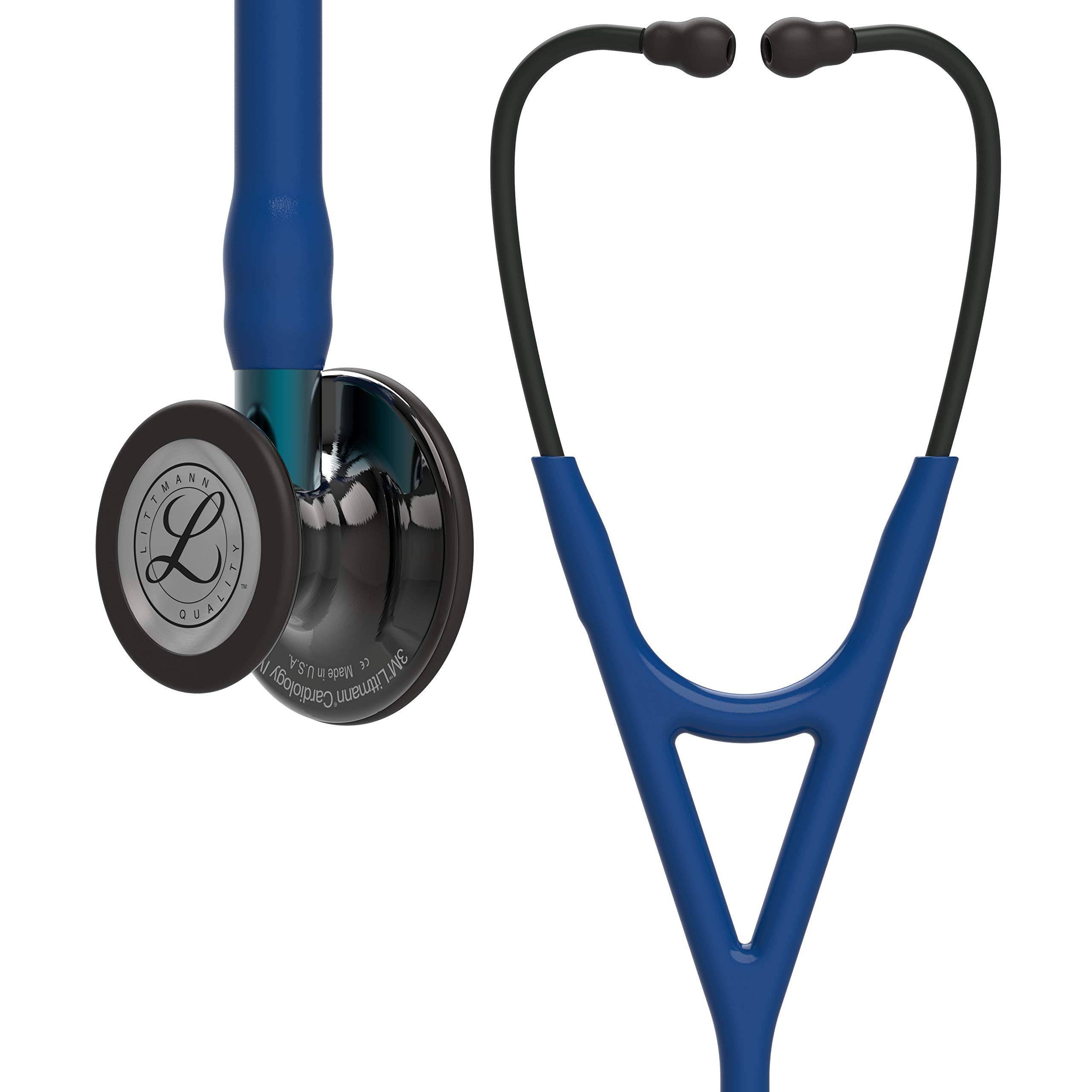 3M Littmann Cardiology IV Stethoscope - Navy / Smoke / Blue