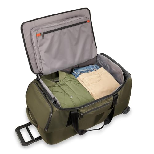 Briggs & Riley Travel Duffel Bag - Weekender & Overnight Luggage for Women & Men, Softside Bag - ZDX Collection