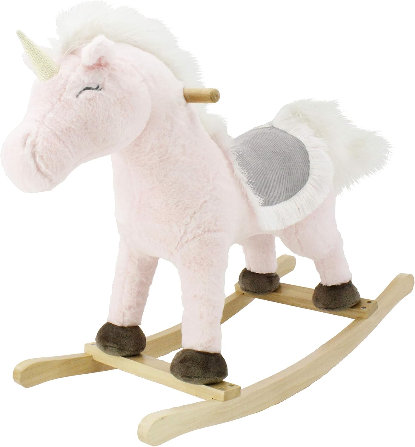 Soft Landing | Joyrides | Sit-in Character Rocker - Flamingo