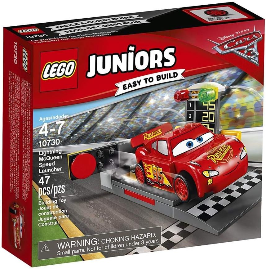 LEGO Juniors Lightning McQueen Speed Launcher 10730 Building Kit