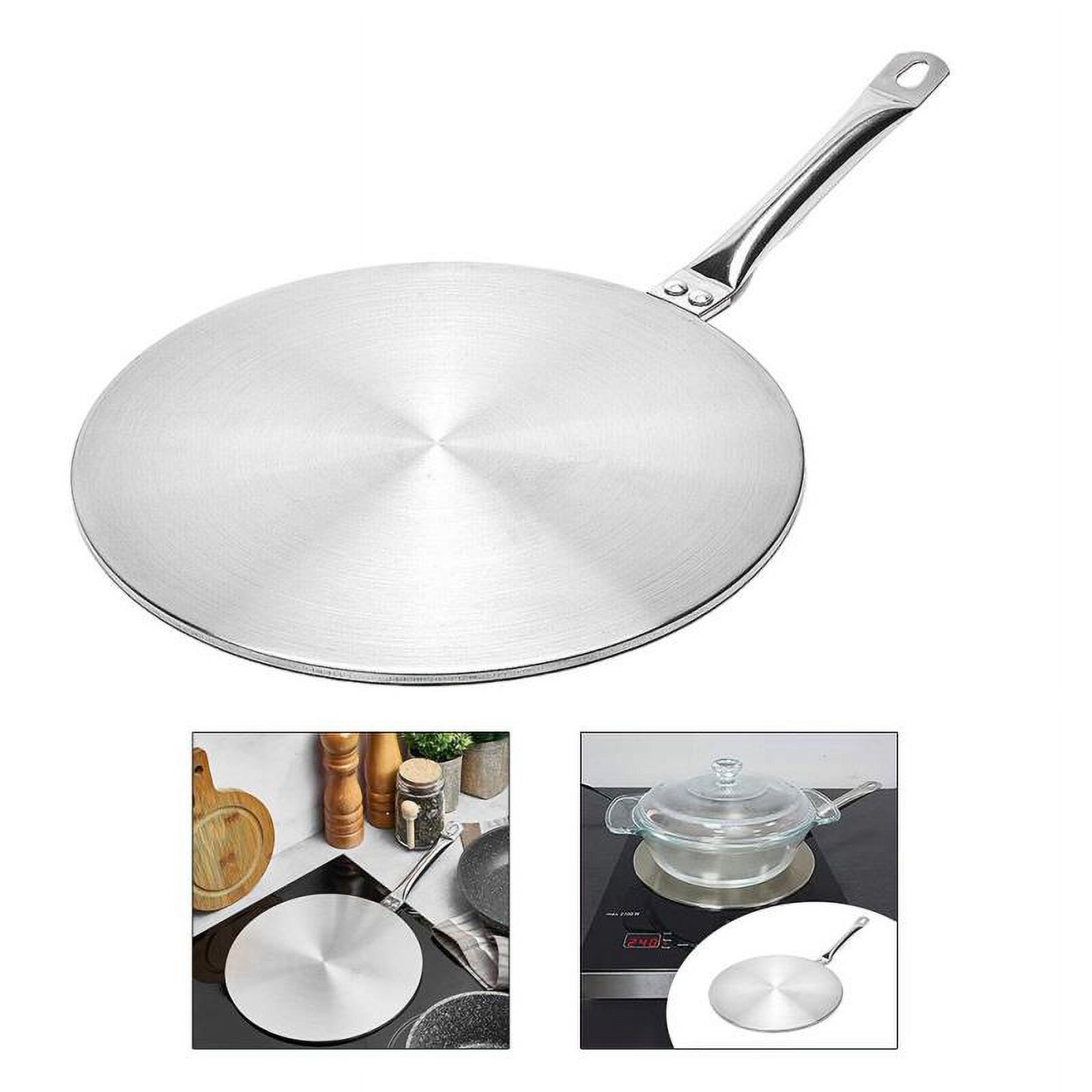 2pcs Induction Adapter Diffuser Converter Hob Plate for Gas