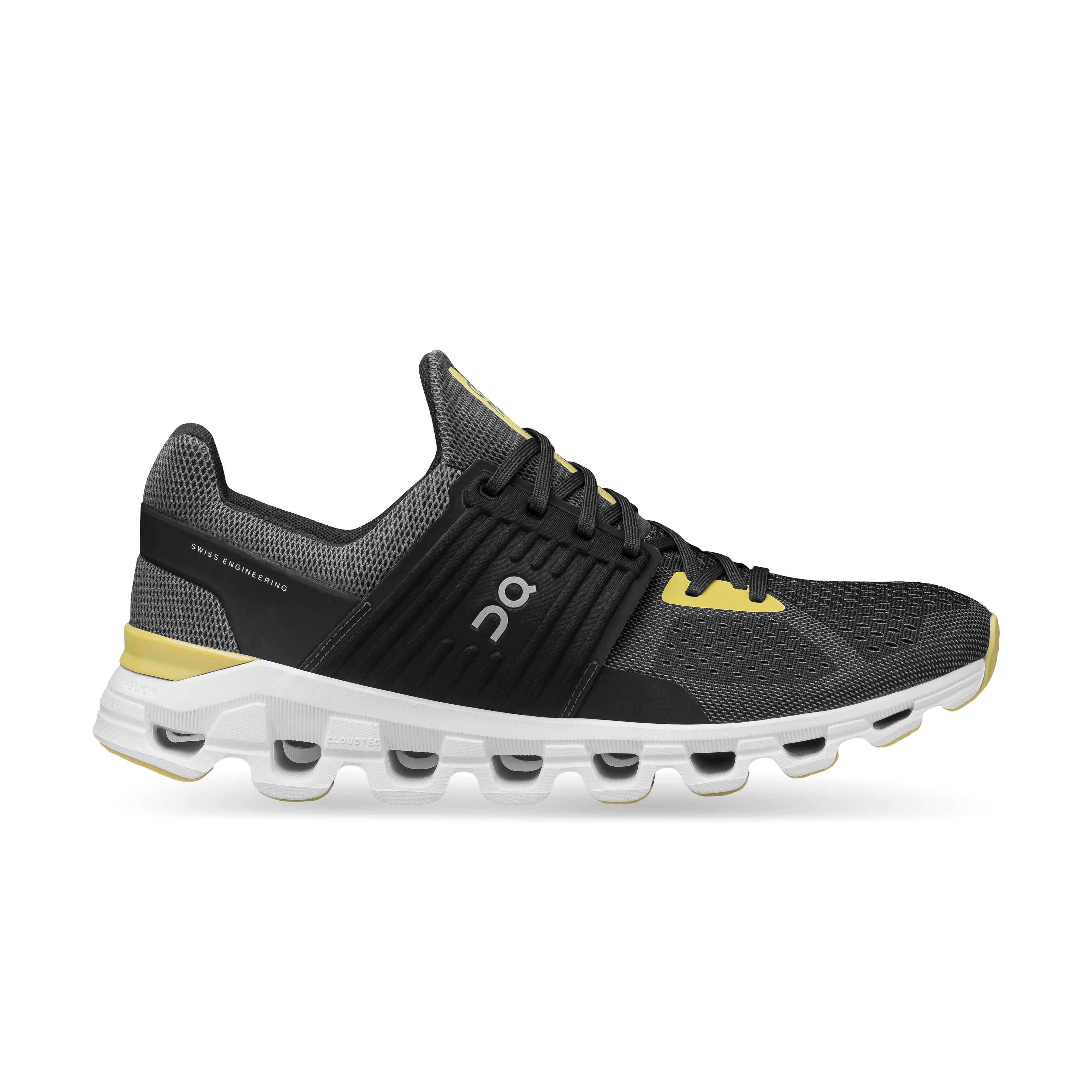 on Running Men's Cloudswift Magnet/Citron / 7.5