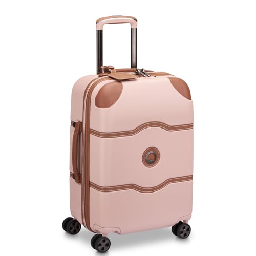 DELSEY PARIS Chatelet Air 2.0 Hardside Luggage with Spinner Wheels, Angora, Checked-Large 28 Inch
