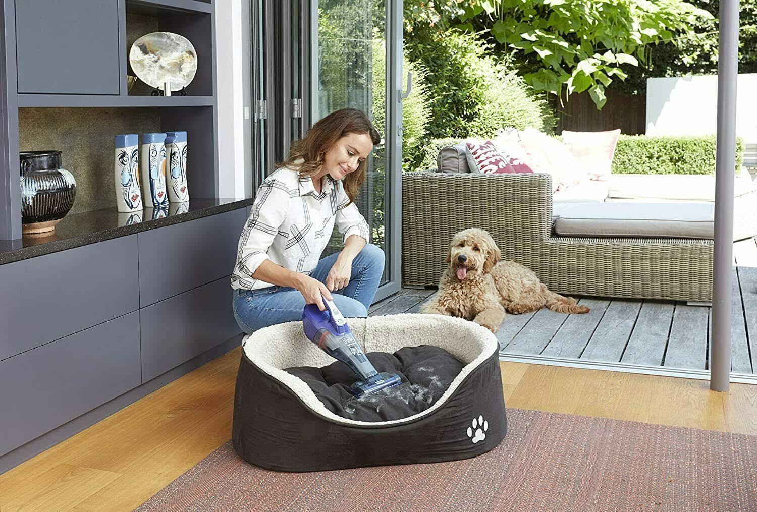 Black+decker DVB315JP-QW Vacuum Cleaner Hand Without Cable Special Pet Cyclone