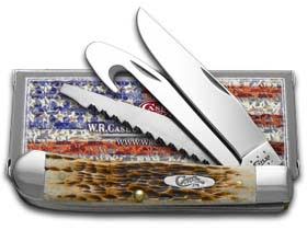 Case Amber Bone Hunter Trapper Pocket