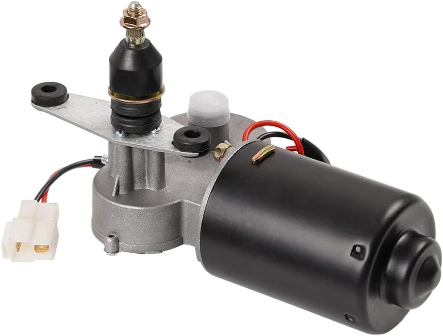 UTV Electric Windshield Wiper Kit,12V Electric Motor Universal Windshield Wiper Kit with Windshield Washer Pump Kit,Motor Universal UTV Windshield Wiper Kit,ATV Wiper kit Pack of 2