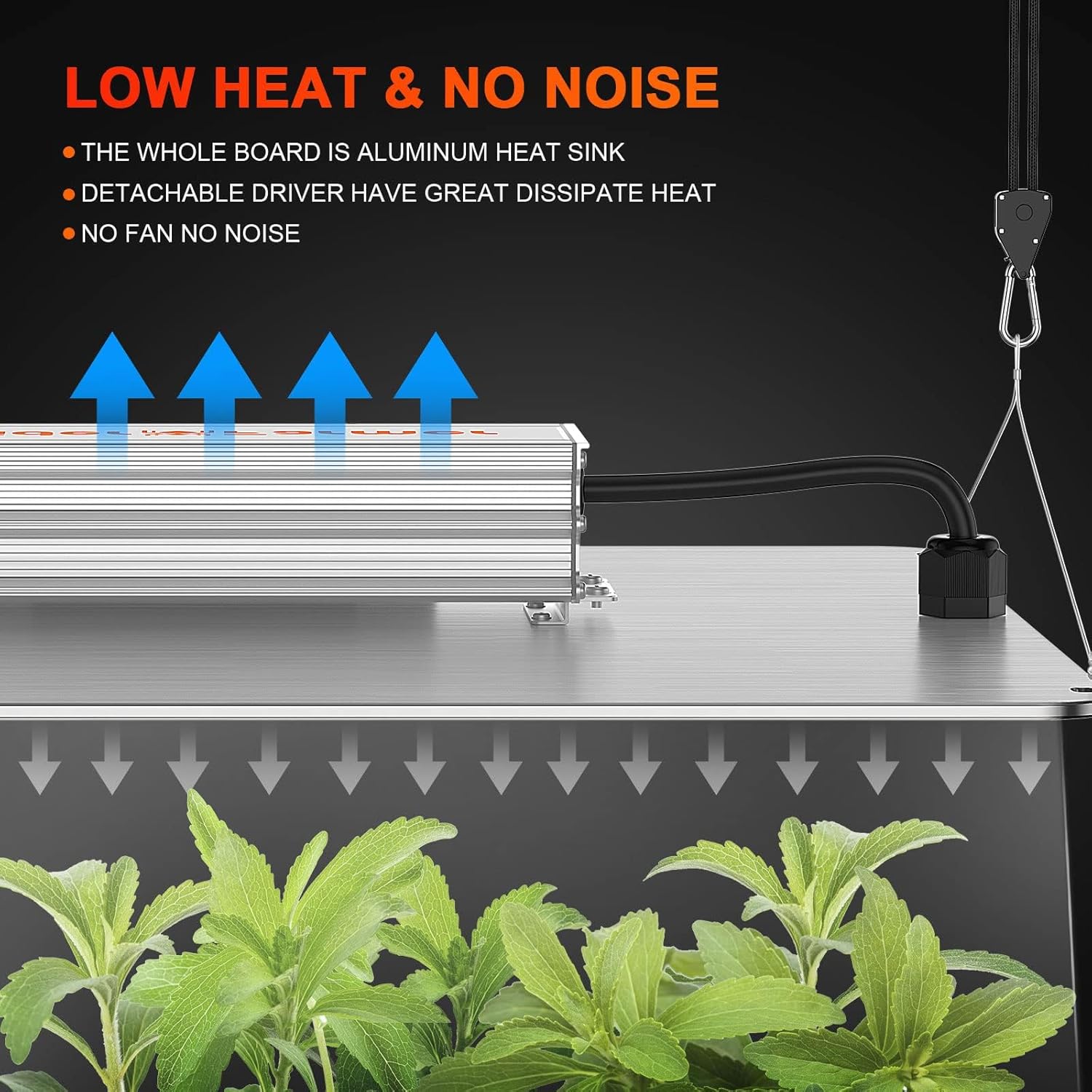 Spider Farmer SF1000D 2x2 Complete Grow Tent Kit with SUPP-UV30 365-370nm UV Supplemental Light 23.6" Long