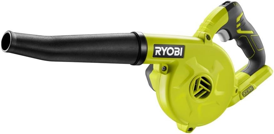 Ryobi 18-Volt ONE+ Cordless Compact Workshop Blower Kit with Battery & Charger, (Non-Retail Packaging)