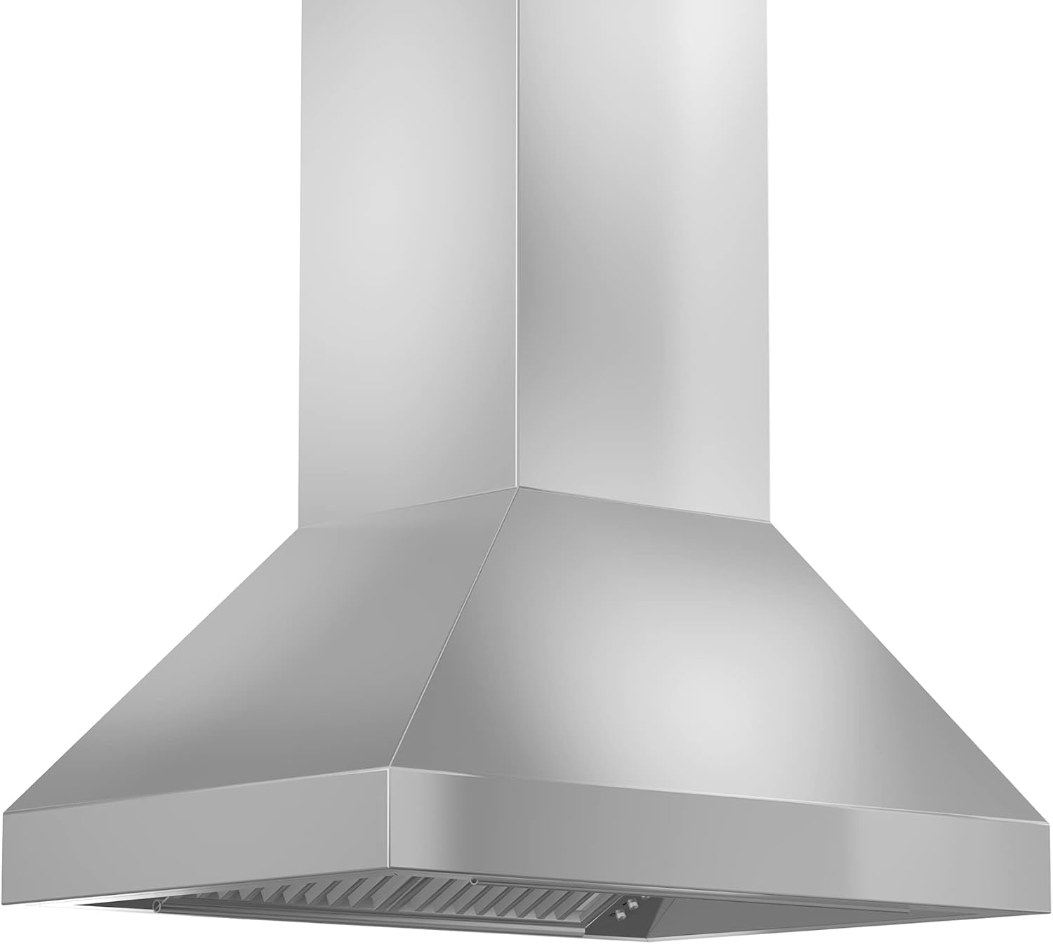 ZLINE 48 in. Island Mount Range Hood in Stainless Steel with Remote Dual Blower