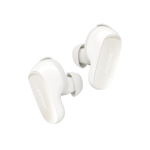 Bose QuietComfort Ultra Bluetooth Earbuds, Wireless Earbuds with Spatial Audio and World-Class Active Noise Cancellation, Deep Bass, Up to 6 Hours of Playtime, Black