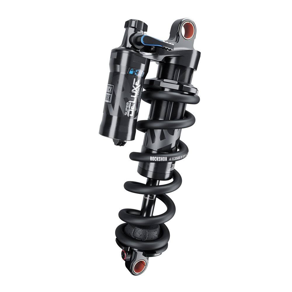 RockShox Super Deluxe Ultimate Coil RCT Rear Shock - 205 x 62.5mm Medium Reb/Comp 320lb Threshold Trunnion Standard