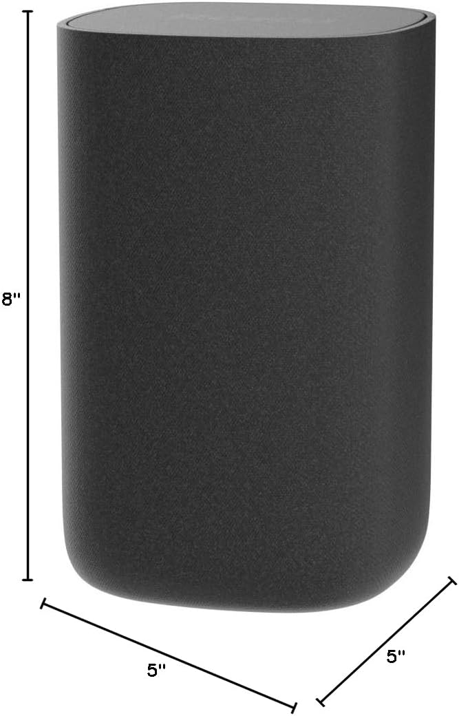 Roku Wireless Speakers 2 Count(Pack of 2) for Roku Streambars or Roku TV, Black