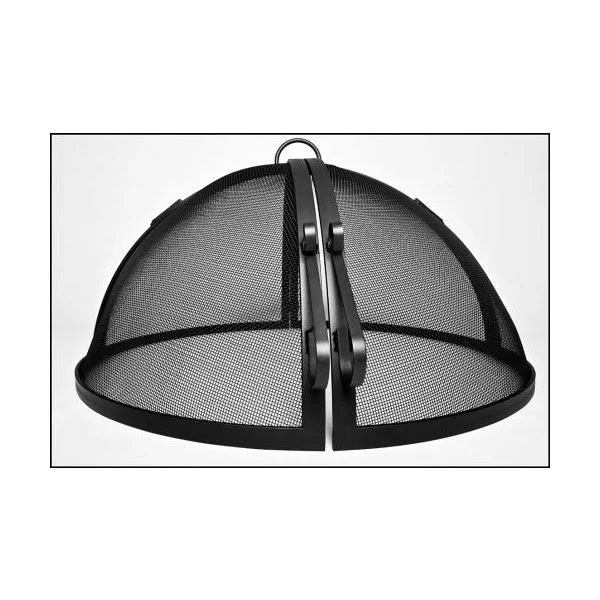 52x22 Welded High Grade Carbon Steel Hinged Round Fire Pit Safety Screen