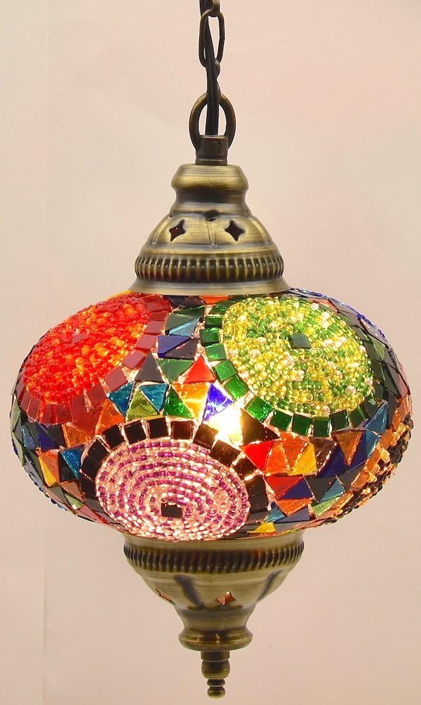 Mosaic Chandelier,Mosaic Lamp,Turkish Lamp,Moroccan Lantern