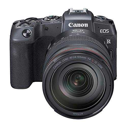Canon EOS RP Full Frame Mirrorless Vlogging Portable Digital Camera with 26.2MP Full-Frame CMOS Sensor, Wi-Fi, Bluetooth, 4K Video Recording and 3.0” Vari-Angle Touch LCD Screen, Body, Black,