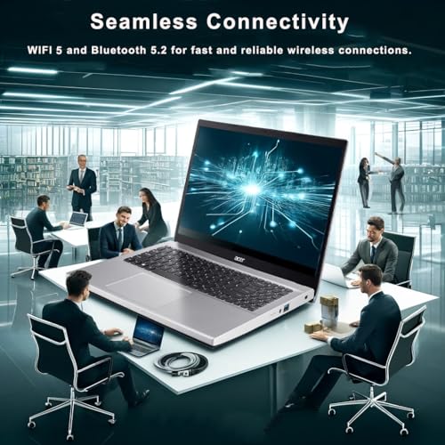 acer Aspire Premium Laptop | AMD Ryzen 7 Processor | 16GB RAM | 2TB SSD |15.6" FHD (1920x1080) Display | Long Battery Life | Sleek Design | Ethernet Port | Windows 11 Pro | 512GB External Storage