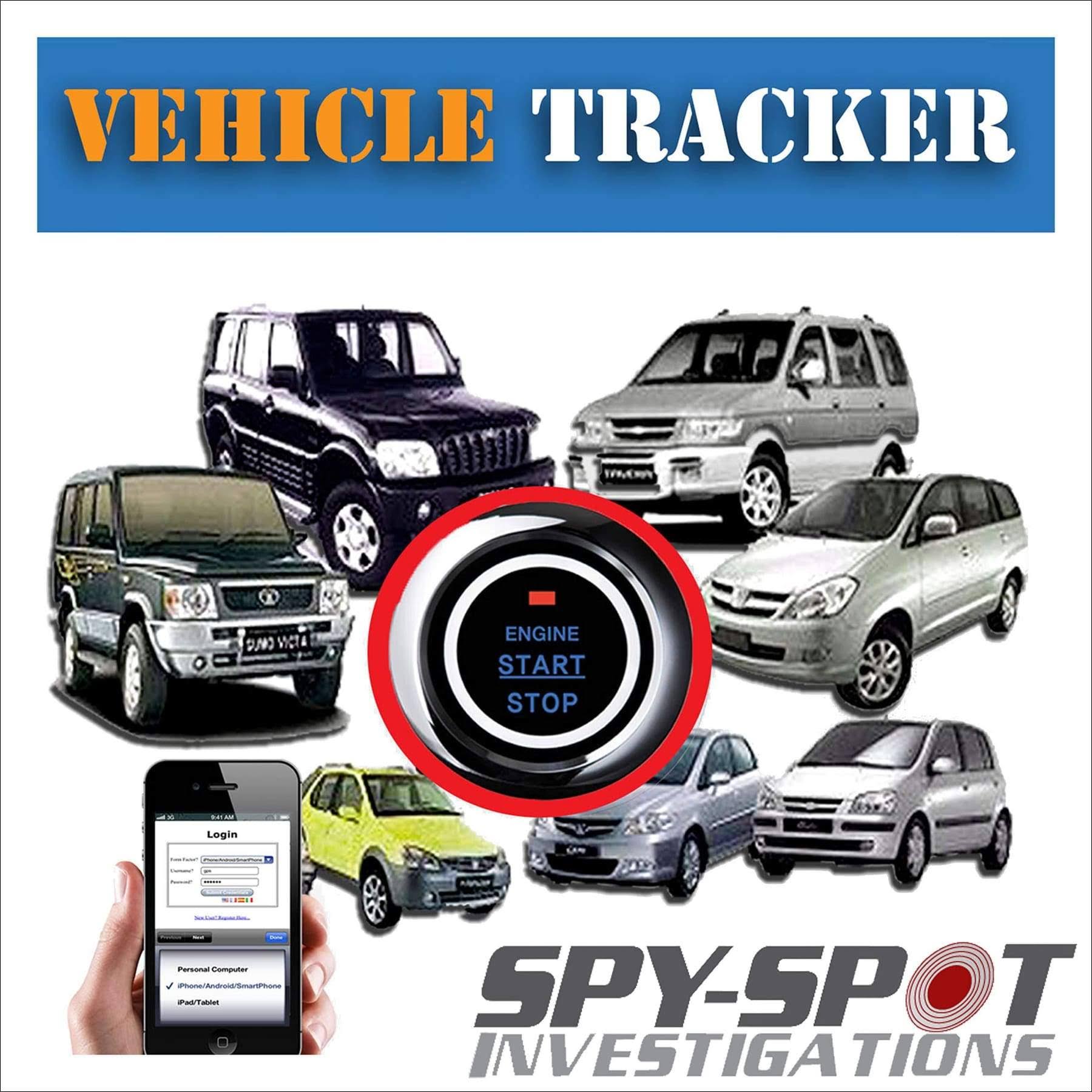 Hard Wire Fleet Car Auto Vehicle GPS Tracker with Ignition Kill Switch Control