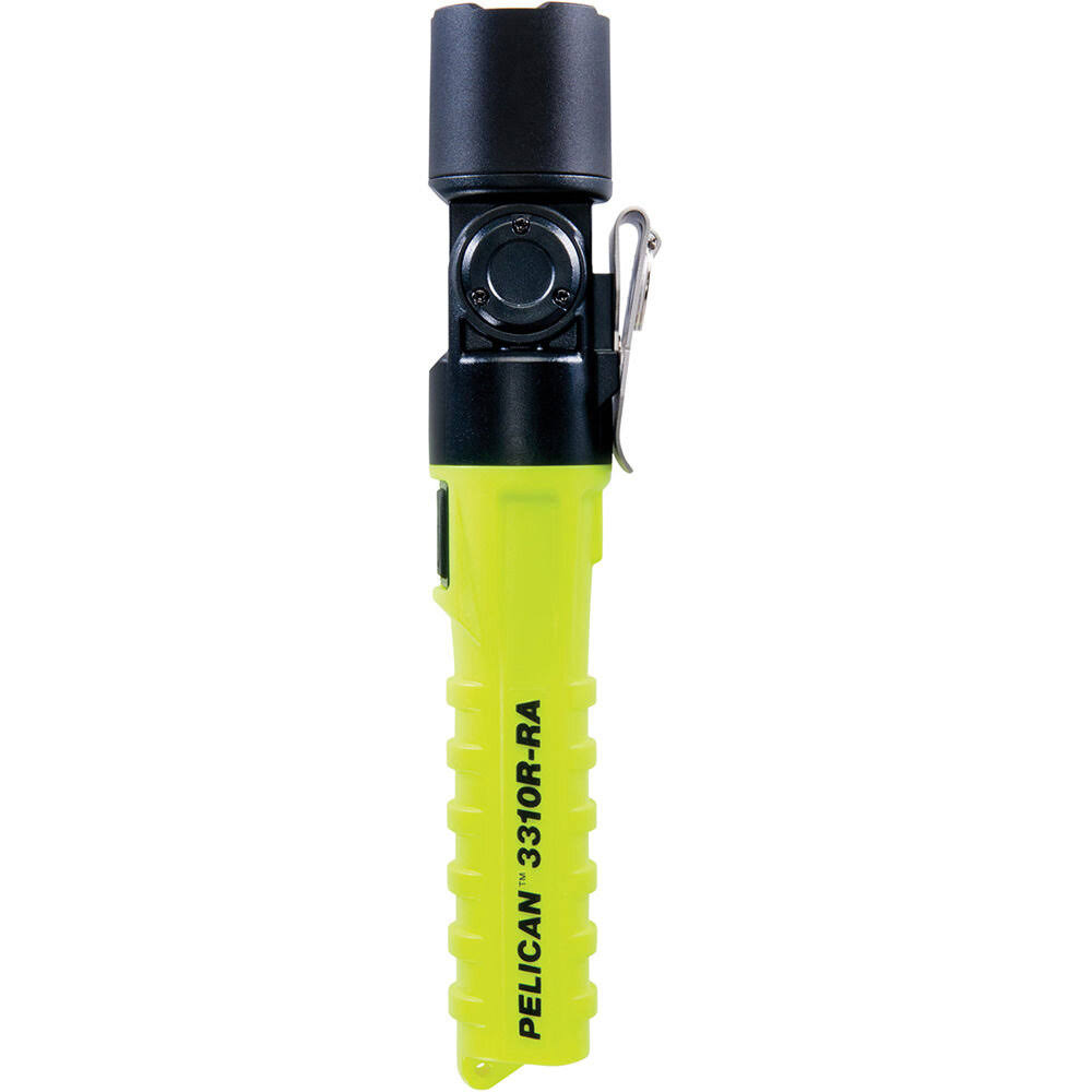 Pelican 3310R-RA Right-Angle Rechargeable Flashlight (Yellow)