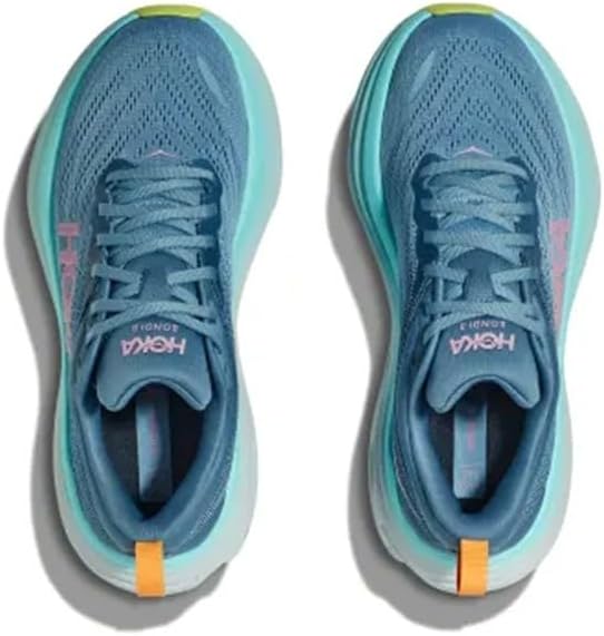 HOKA ONE ONE Womens Bondi 8 Textile Shadow Dusk Trainers 9.5 US