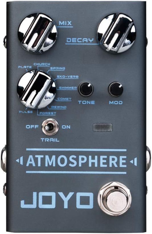 JOYO Effect Pedals, Digital Delay with Looper and Digital Reverb with MOD Octave Pedals for Electric Guitar Most Frequently Combination Budget Pedals in Bundle