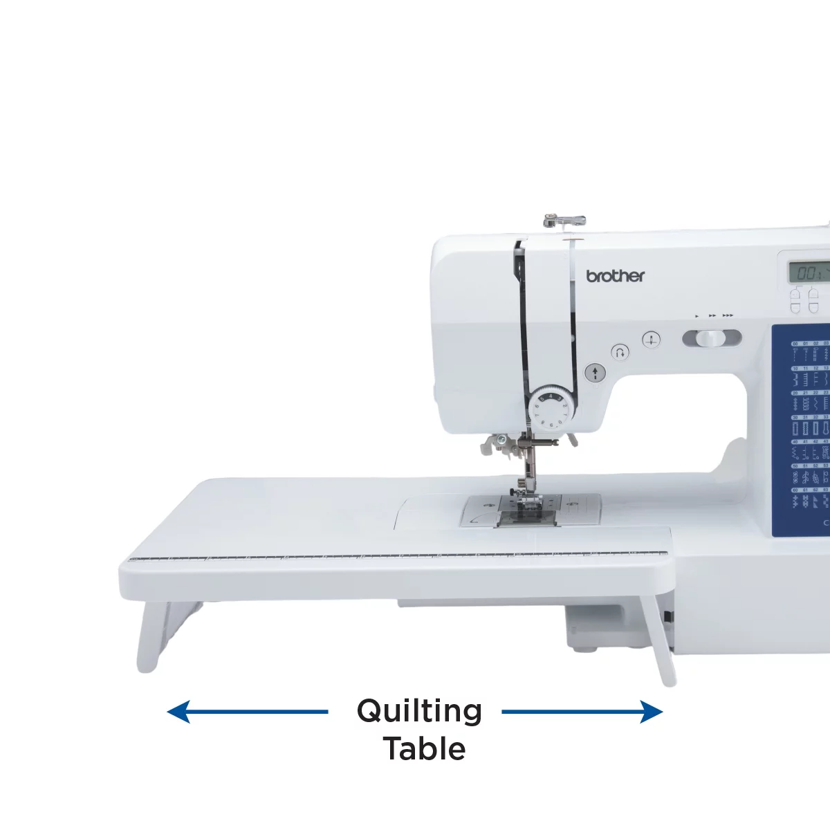 Brother CS7000X Durable Metal Frame Computerized Sewing Machine with Wide Table for Quilting
