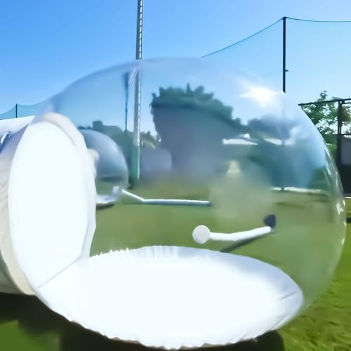 Outdoor Inflatable Bubble Camping Tent,Camping Tent Transparent,Clear Dome Camping Cabin with Quiet Air Blower for Indoor/Outdoor Family Backyard