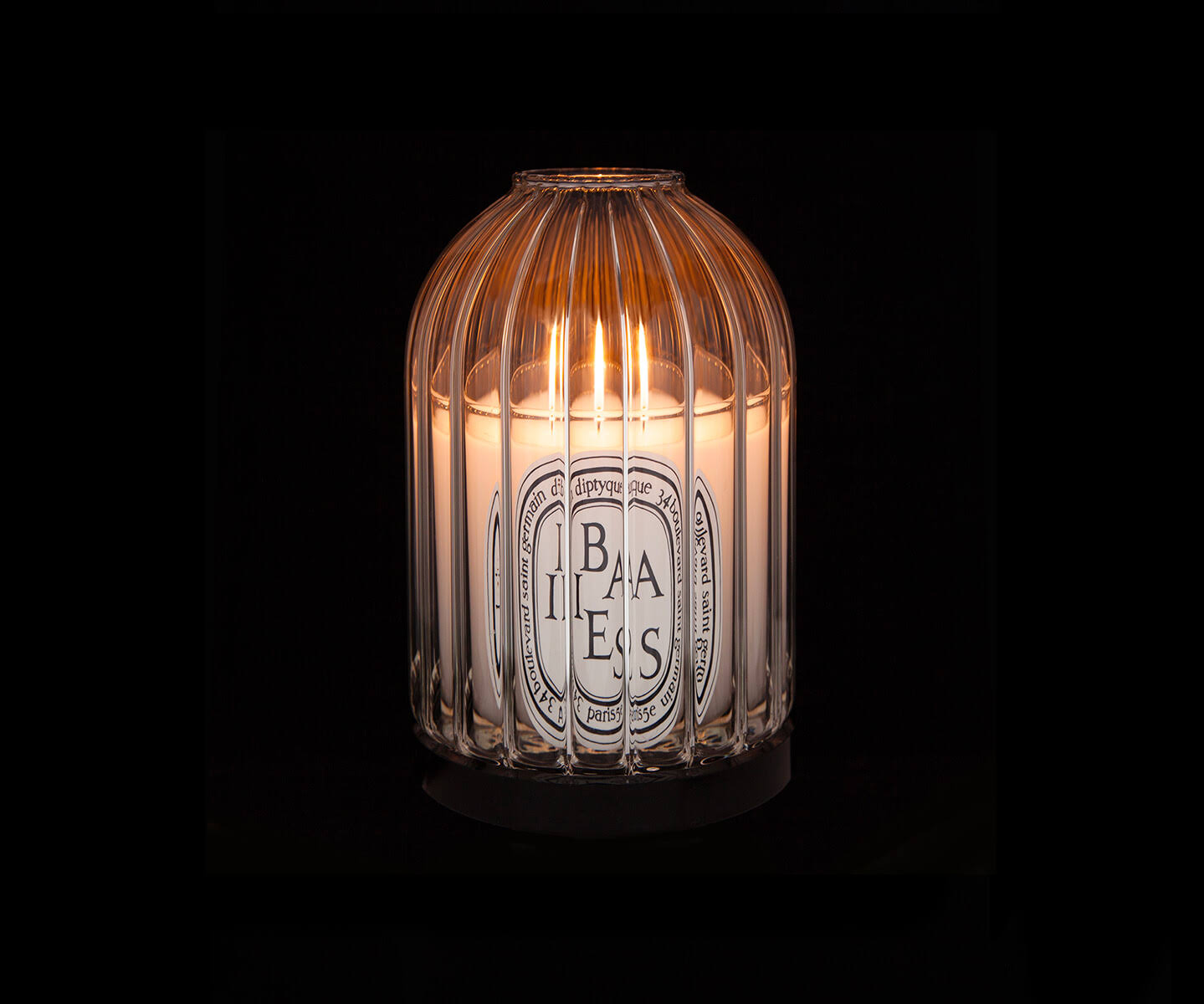 Coasted Candle Holder Large Model - Glass - Unisex - Nivyne x Diptyque