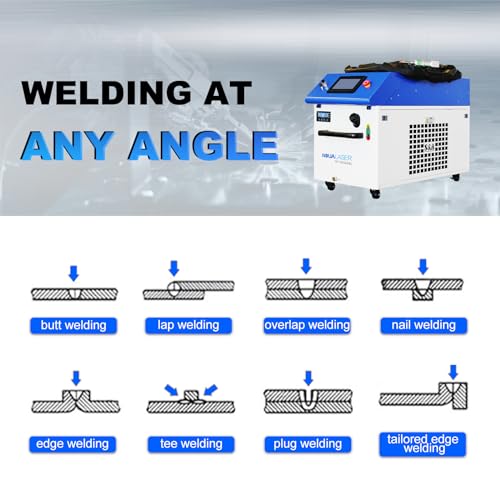 MAX Laser Welding Cleaning Cutting Machine 4 in 1 Weld Seam Cleaning Laser Welder Handheld with Auto Wire Feeder Applicable to Aluminum, Stainless Steel, Carbon Steel, etc.