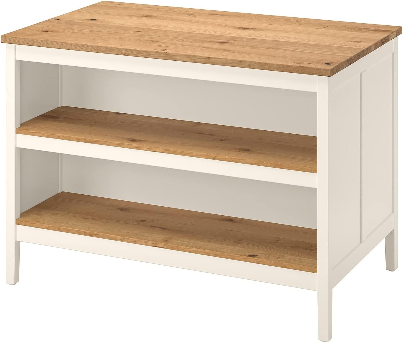 Ikea Tornviken Kitchen Island Off-White Oak 49 5/8x30 3/8 403.916.57