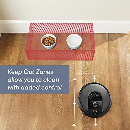 iRobot Roomba i3+ EVO (3550) Self-Emptying Robot Vacuum – Now Clean by Room with Smart Mapping, Empties Itself for Up to 60 Days, Works with Alexa, Ideal for Pet Hair, Carpets​, Roomba i3+