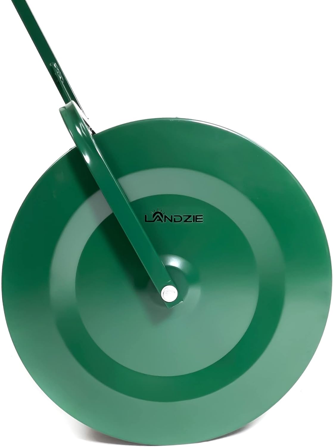Landzie Lawn & Garden Spreaders - 36 Inch Heavy Duty Metal Mesh Basket Push/Tow Spreader - Compost, Peat Moss, Top Soil, Mulch - Durable Lightweight Multi-Purpose Yard Care Equipment - Manure Spreader