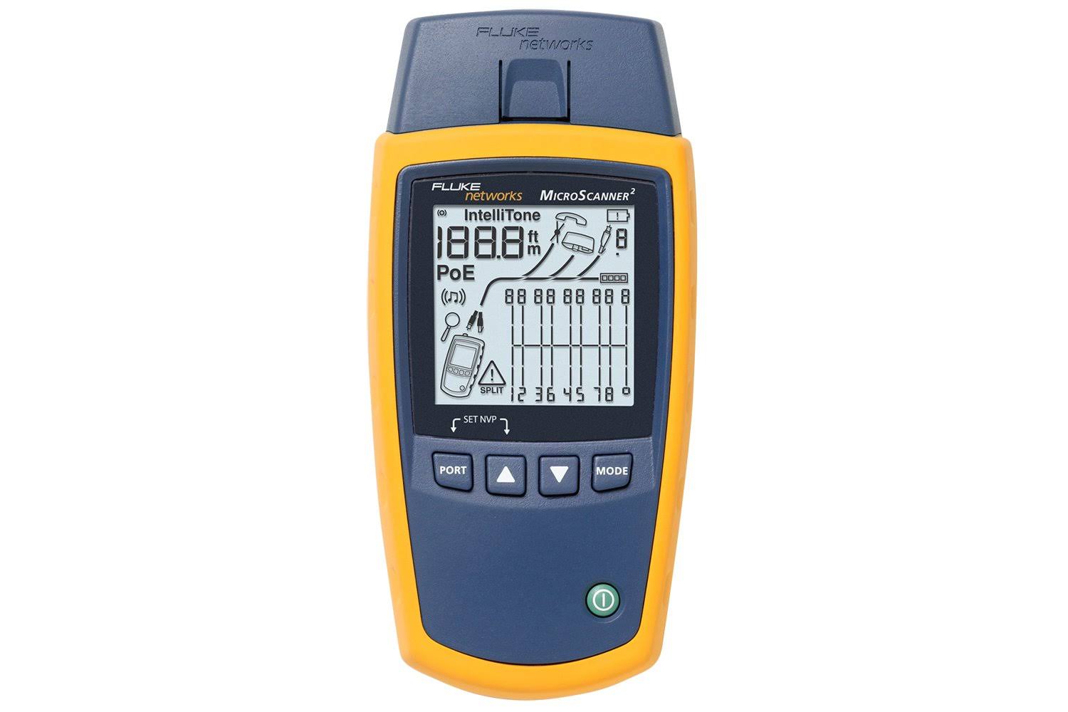 Fluke Networks MicroScanner2 Cable Verifier - Network tester MS2-100