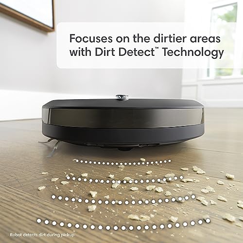 iRobot Roomba i3+ EVO (3550) Self-Emptying Robot Vacuum – Now Clean by Room with Smart Mapping, Empties Itself for Up to 60 Days, Works with Alexa, Ideal for Pet Hair, Carpets​, Roomba i3+