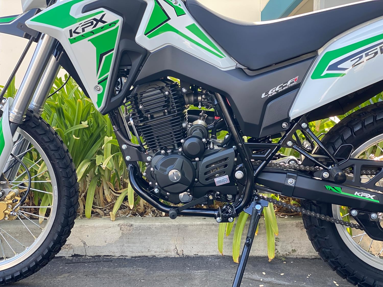 Motorcycle LIFAN KPX 250CC Dual Sport Enduro KLX ON Road and Off Road Motocross Dirt Bike Stree Legal 20HP - Blue