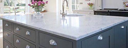 Stick on Countertop White Faux Marble Granite Film 36x22x 144x22 Roll