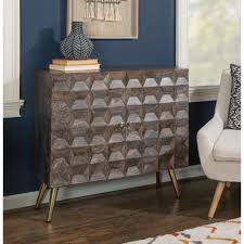 Tandy 2 Door Cabinet Brown - Powell Company
