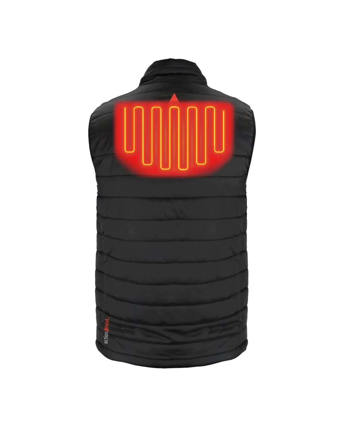 ActionHeat 5V Battery Heated Insulated Puffer Vest - Men&s, Black