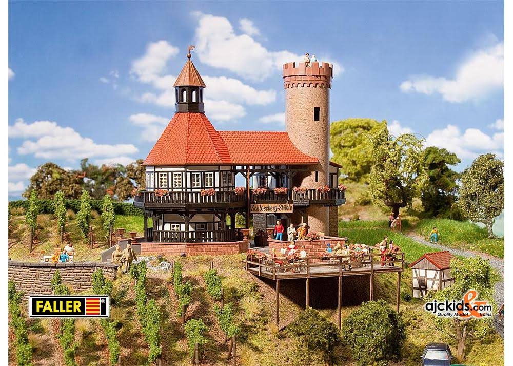 Faller 130391 Schlossberg Inn HO Scale Building Kit