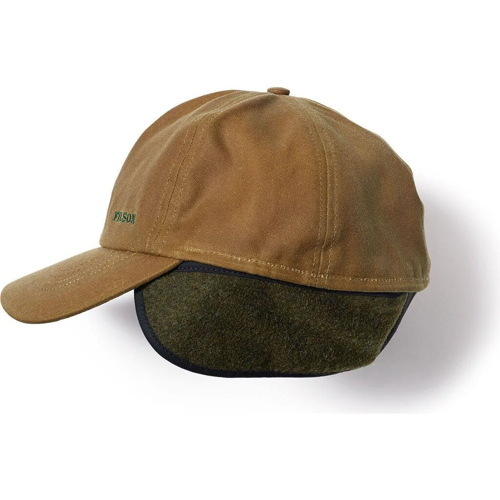 Filson Insulated Tin Cloth Cap - Dark Tan