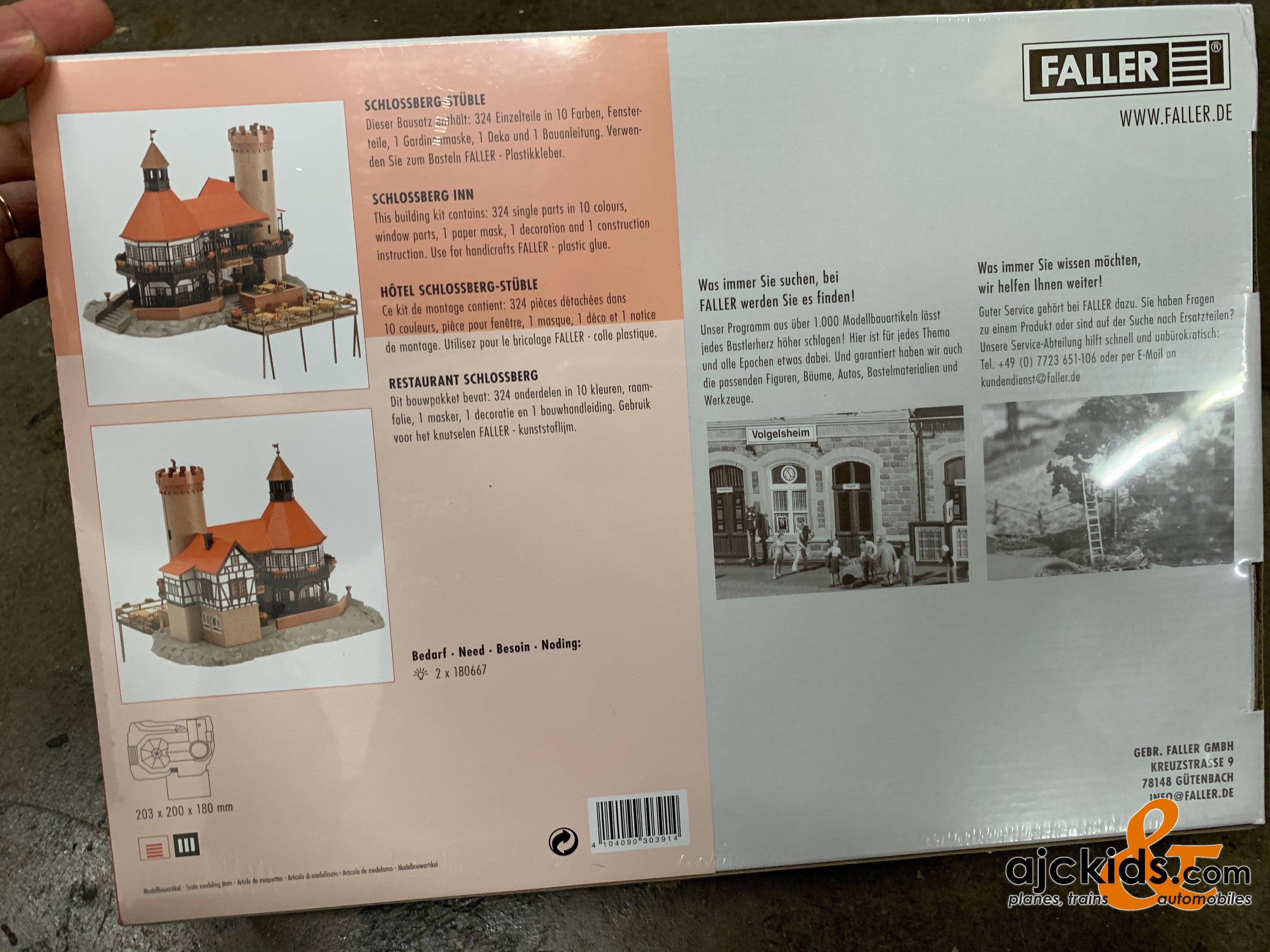 Faller 130391 Schlossberg Inn HO Scale Building Kit