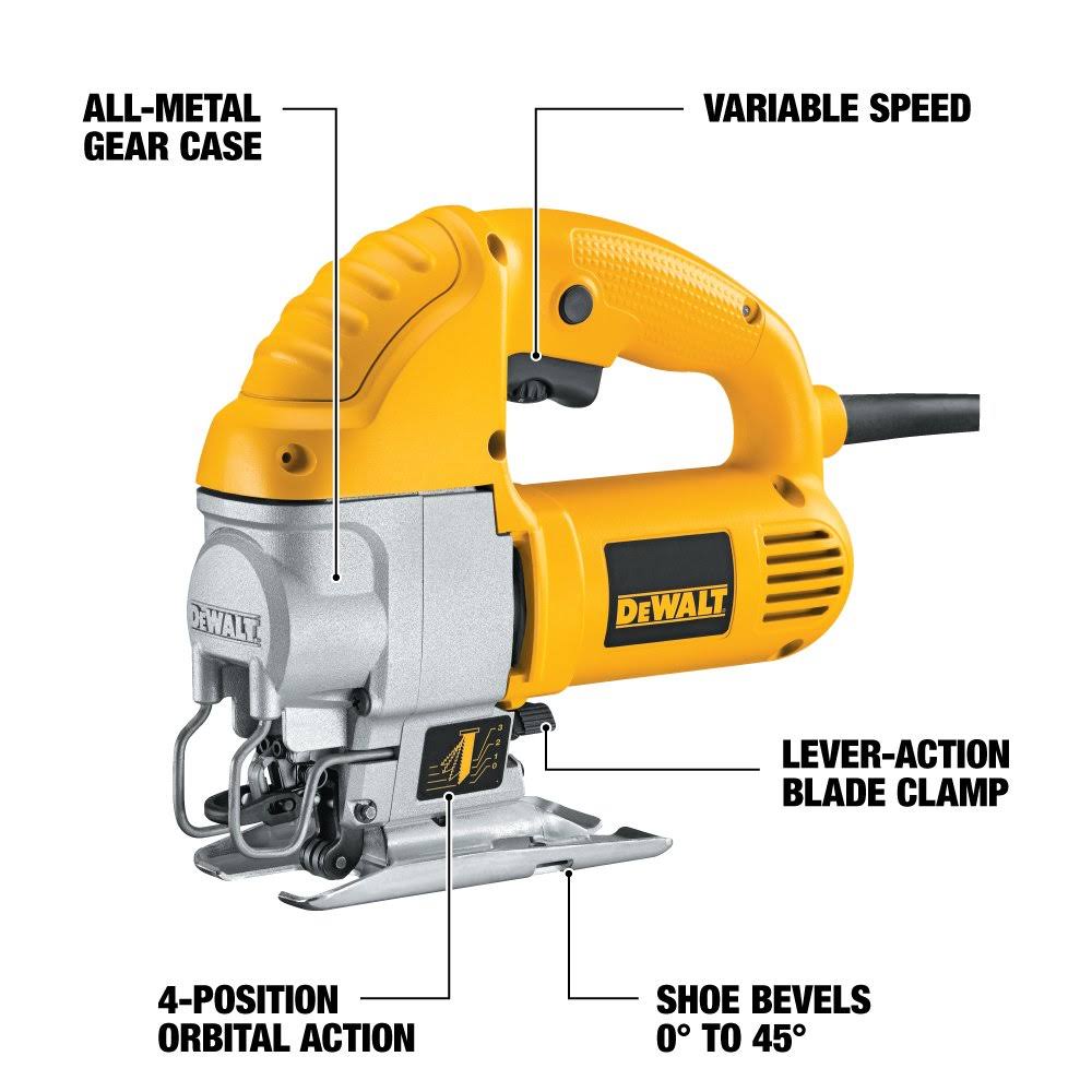 DeWalt Jig Saw Top Handle 5.5-Amp (dw317k)