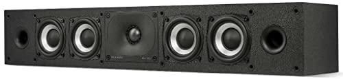 Polk Monitor XT10 Home Subwoofer, 10" Deep Bass Woofer, 100W Class D Amplification, Dolby Atmos, Auro 3D & DTS:X Compatible, Black