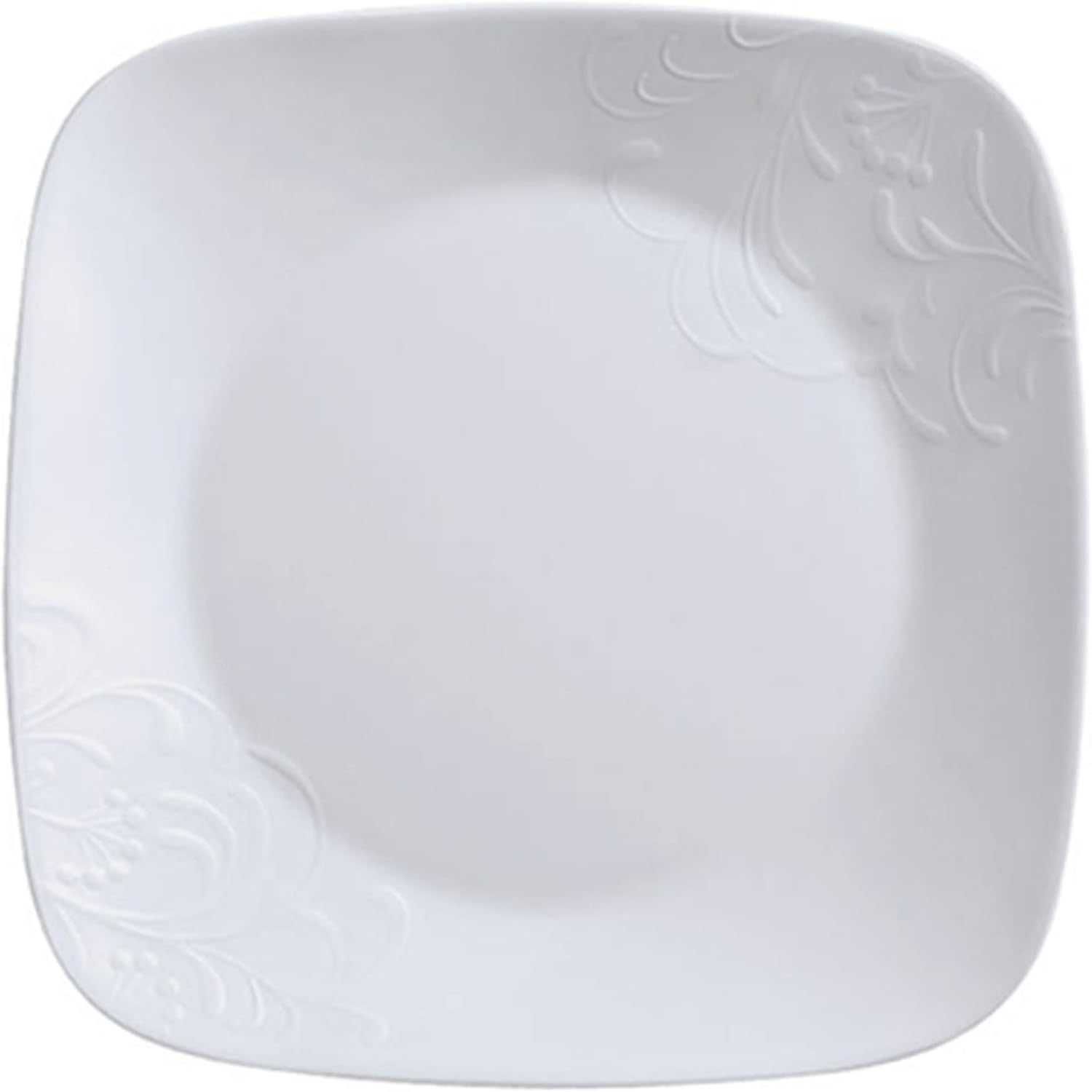 Corelle Cherish Chip & Break Resistant 18pc Dinner Set, Service for 6, Vitrelle glass