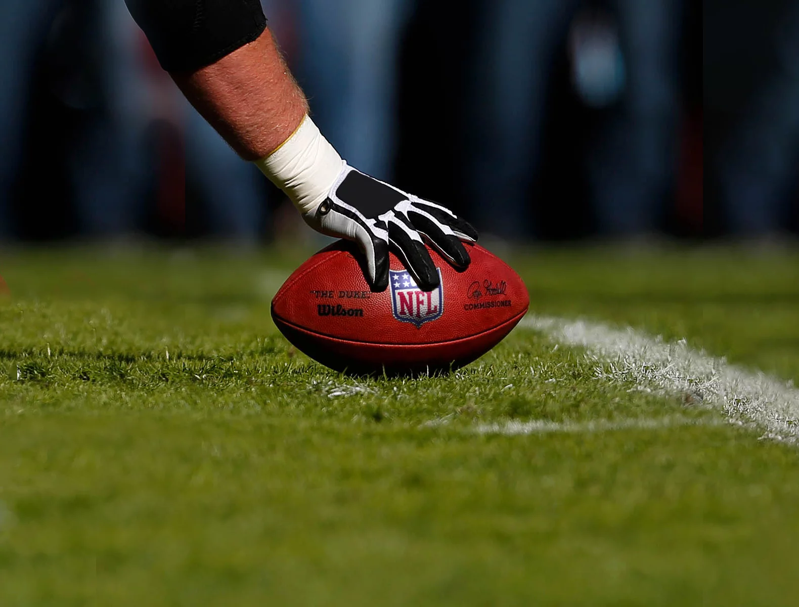 Wilson NFL "The Duke" Official Leather Game Football