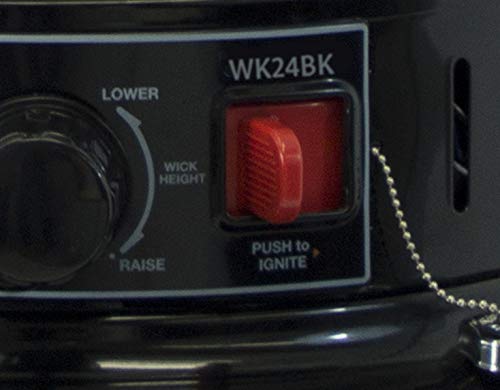 Dyna-Glo WK24WH 23,800 BTU Indoor Kerosene Convection Heater, Ivory